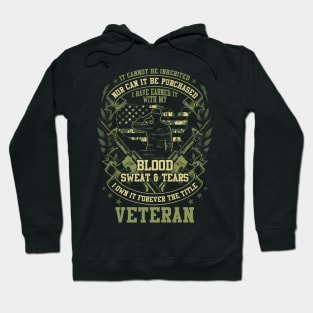 VETERAN T-Shirt Hoodie